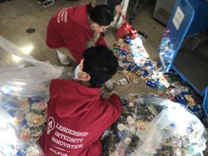 12/10/22 Recycles Bottles for Fundraising
