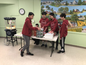 4/12/2023 Helps Wolcott Public Library with Spring Fling
