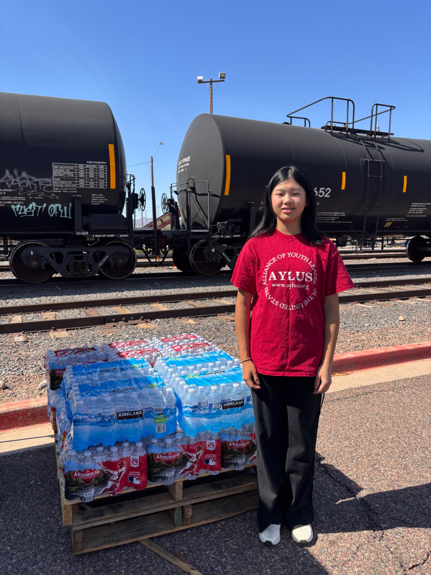 AYLUS Scottsdale Branch Volunteers at Thirst Aid Collection Event-August on Aug 1, 2026