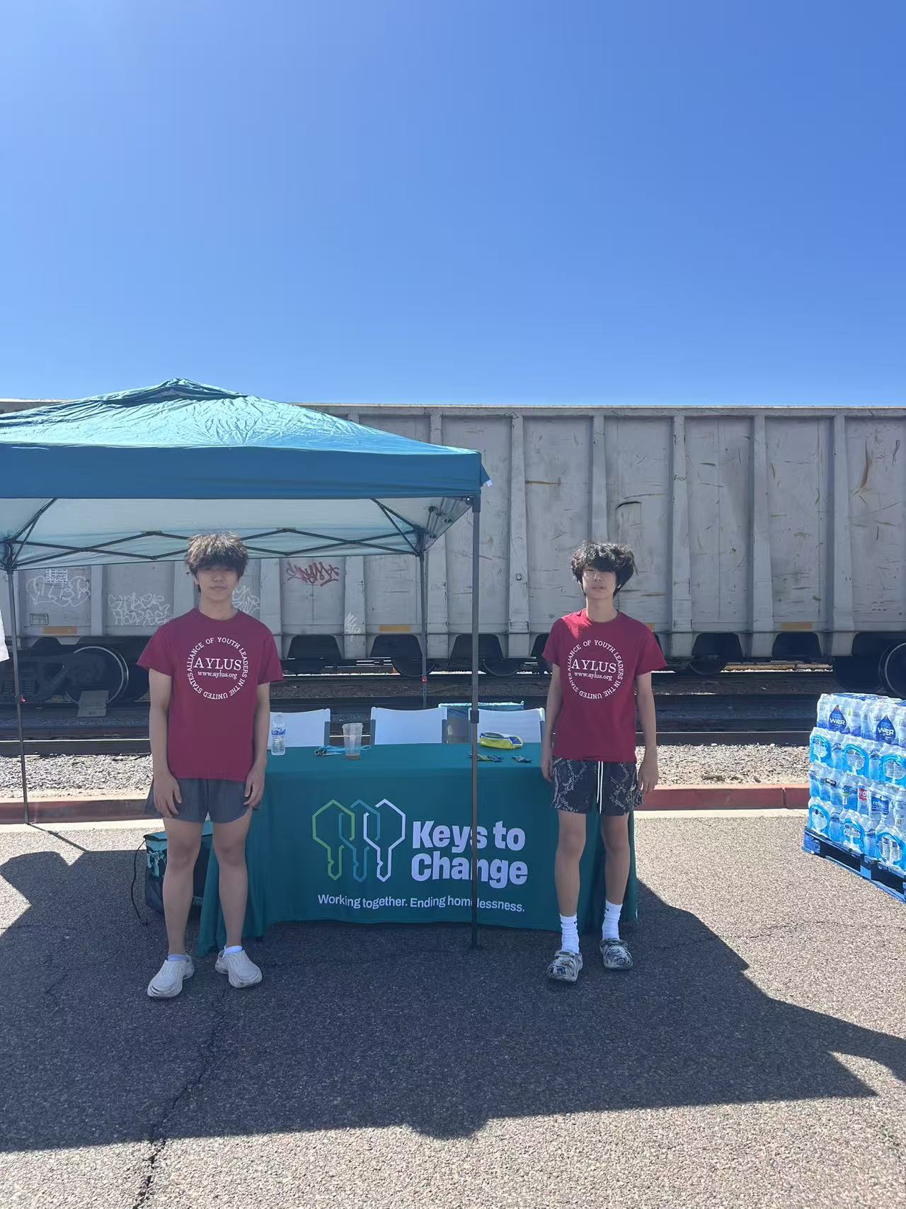 AYLUS Scottsdale Branch Volunteers at Thirst Aid Collection - September on Sep 12, 2026