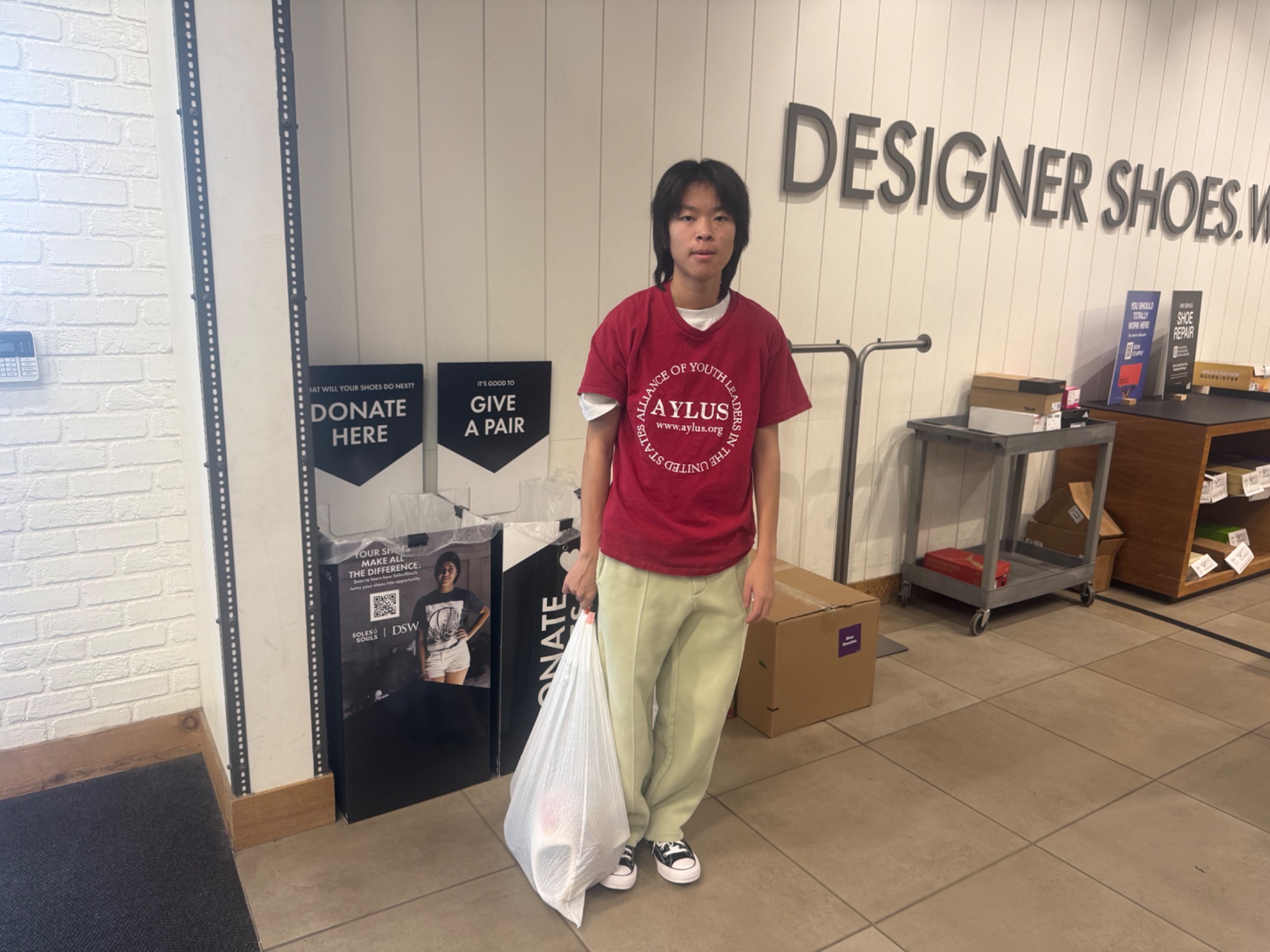 AYLUS Scottsdale Branch Volunteers at Sole4Souls Shoes Donations on Aug 31, 2026