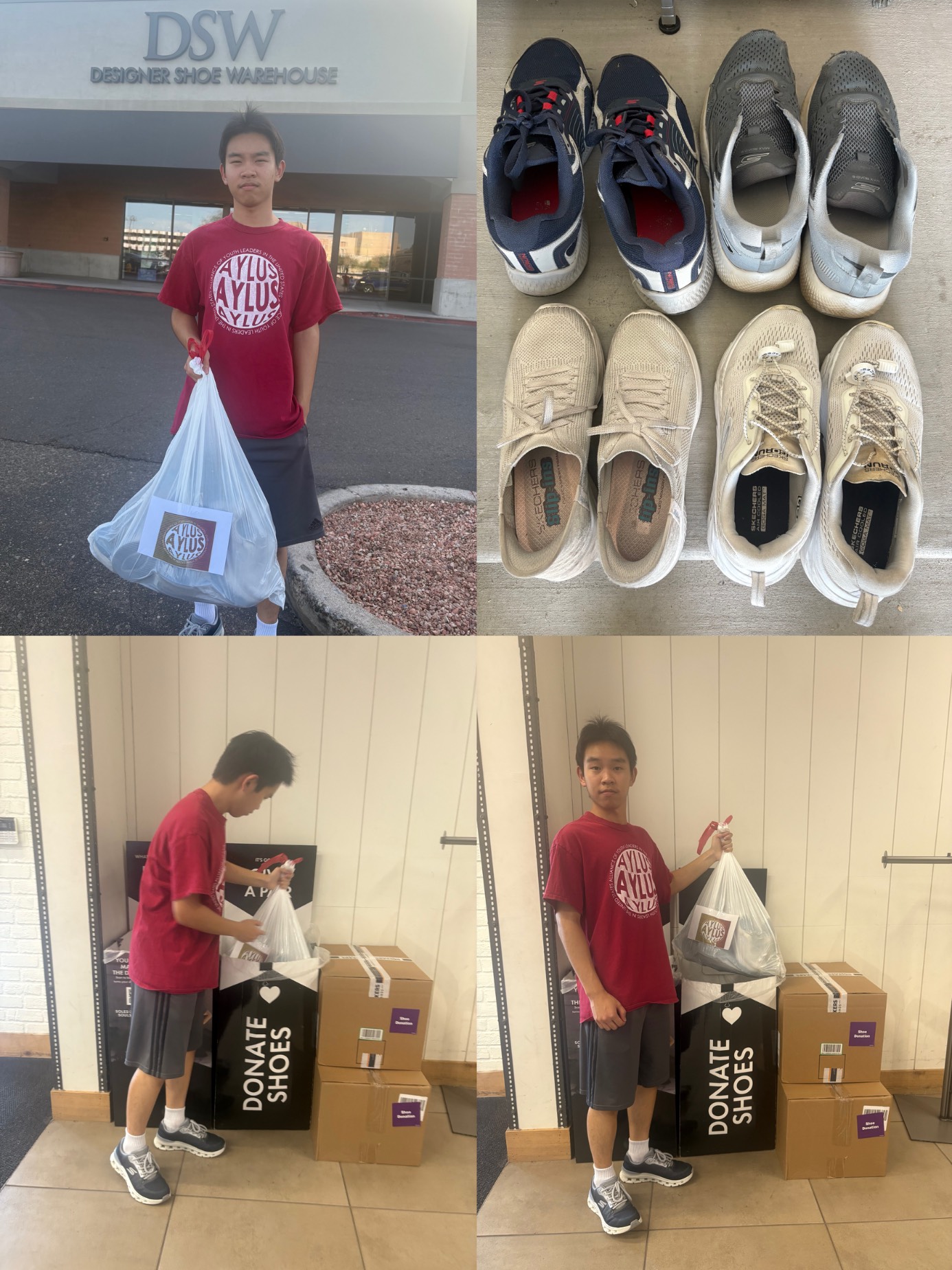 AYLUS Scottsdale Branch Volunteers at Sole4Souls Shoes Donations on Aug 31, 2026