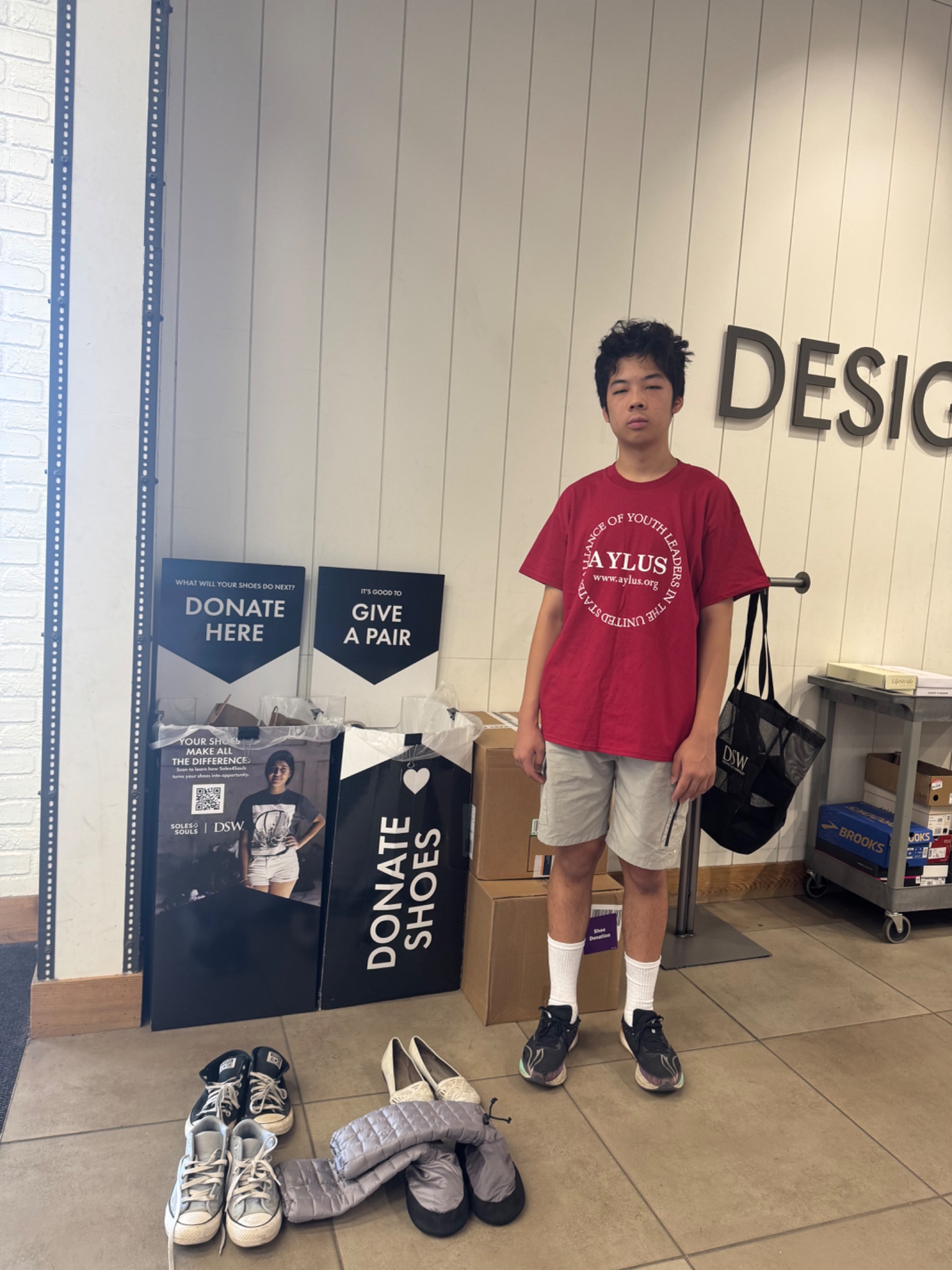 AYLUS Scottsdale Branch Volunteers at Sole4Souls Shoes Donations on Aug 31, 2026