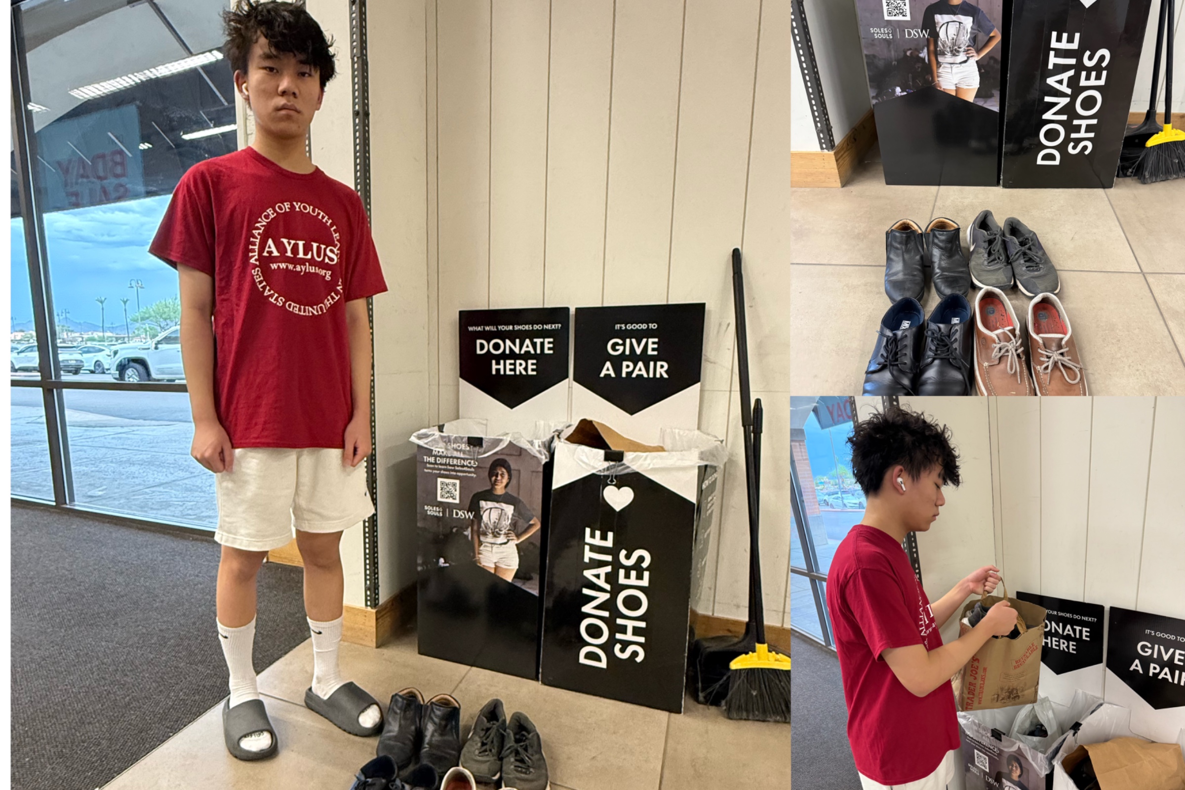 AYLUS Scottsdale Branch Volunteers at Sole4Souls Shoes Donations on Aug 31, 2026