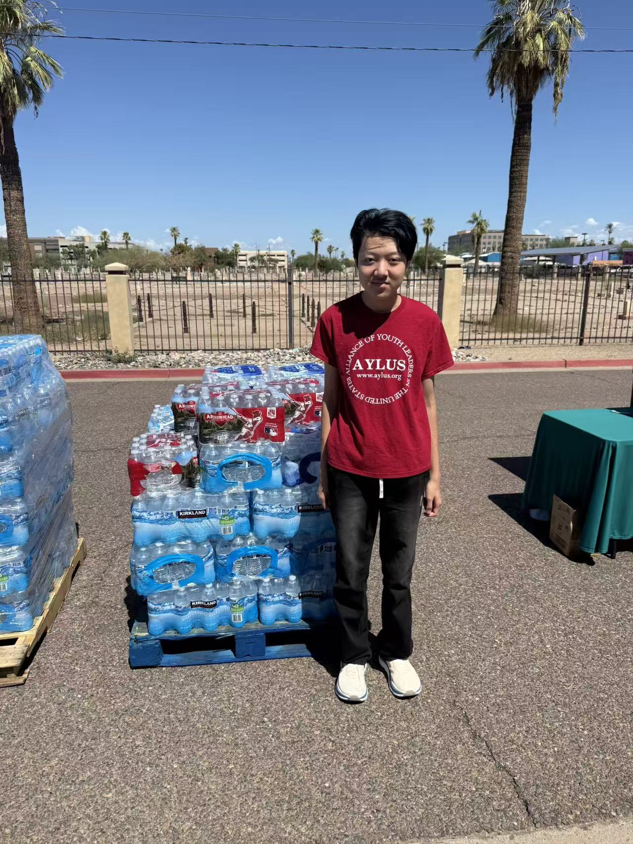 AYLUS Scottsdale Branch Volunteers at Thirst Aid Collection - September on Sep 12, 2026