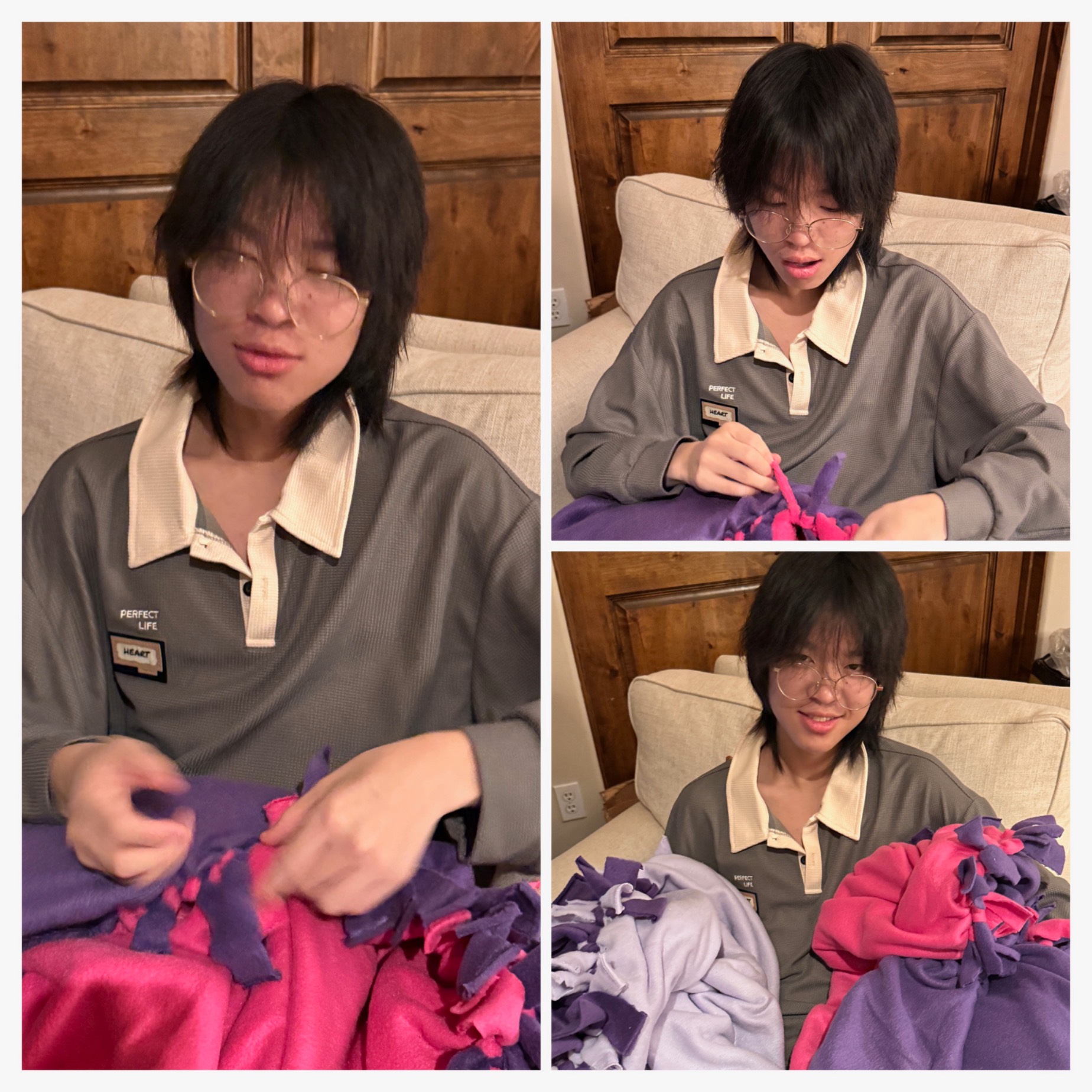 AYLUS Scottsdale Branch Volunteer Completes Three No-Sew Blankets for Phoenix Children’s Hospital