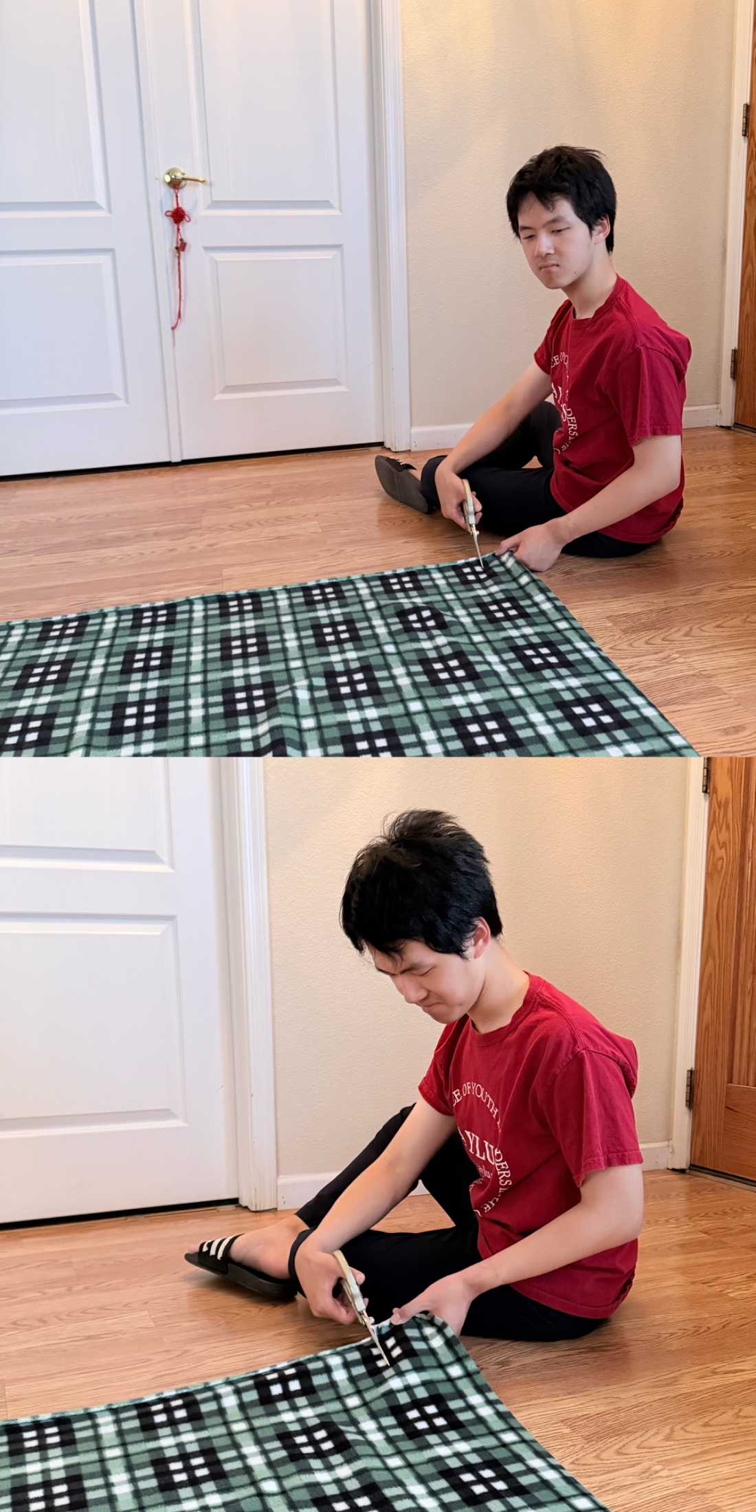 AYLUS Scottsdale Branch Volunteer Completes Three No-Sew Blankets for Phoenix Children’s Hospital